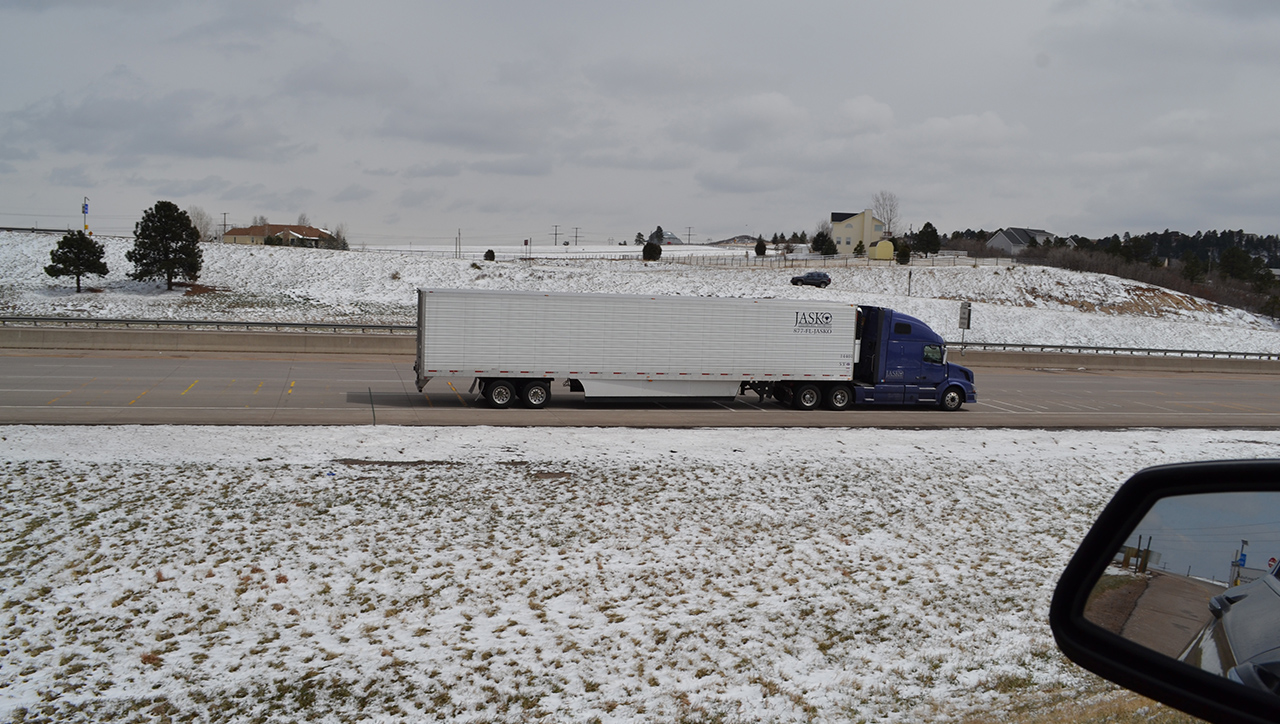 JASKO refrigerated trailer and tractor