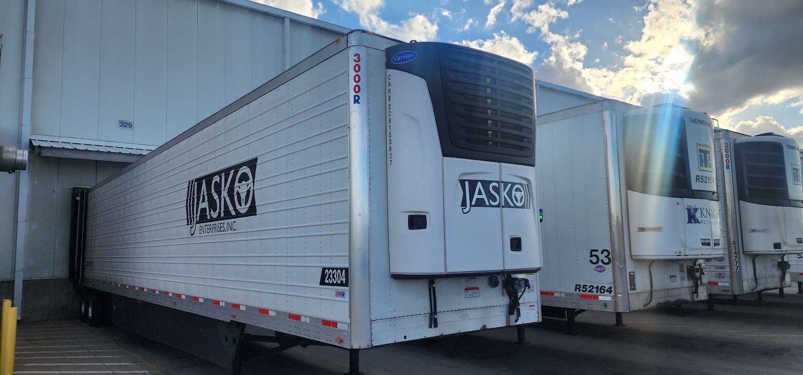JASKO Utility 3000R refrigerated trailers
