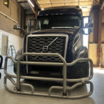 Volvo VNL tractor with X-Guard deer guard