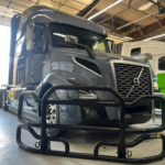 Volvo VNL tractor with X-Guard deer guard