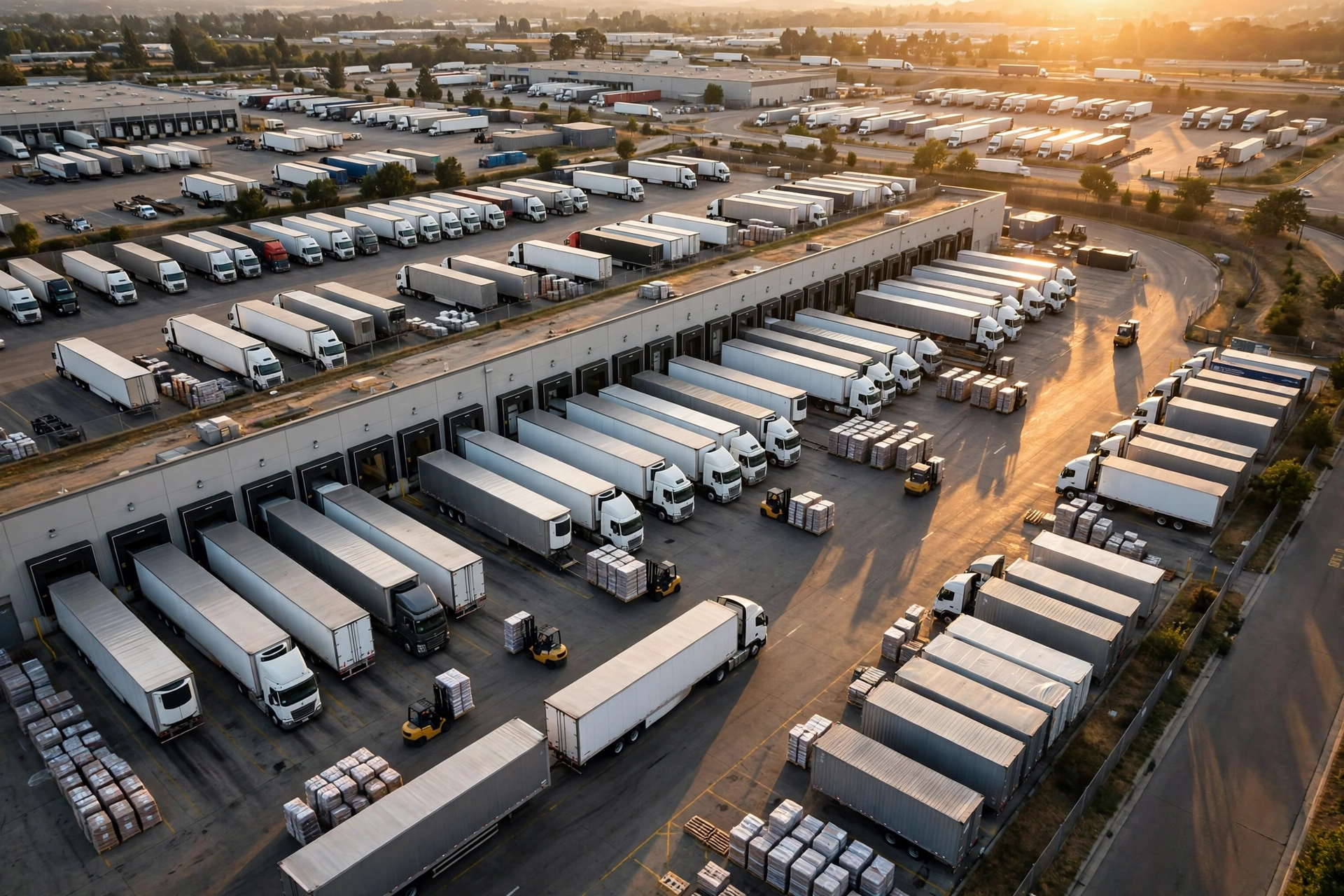 Logistics hub operations
